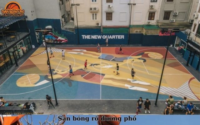 Sân bóng rổ đường phố