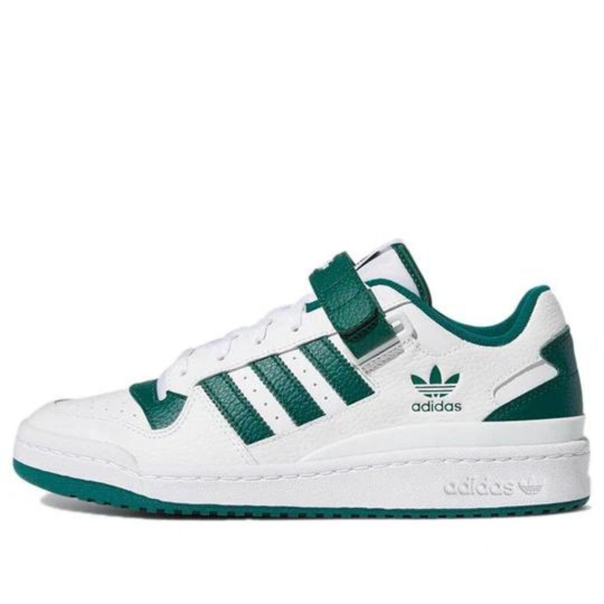 Giày adidas Forum Low White Collegiate Green GY5835正面