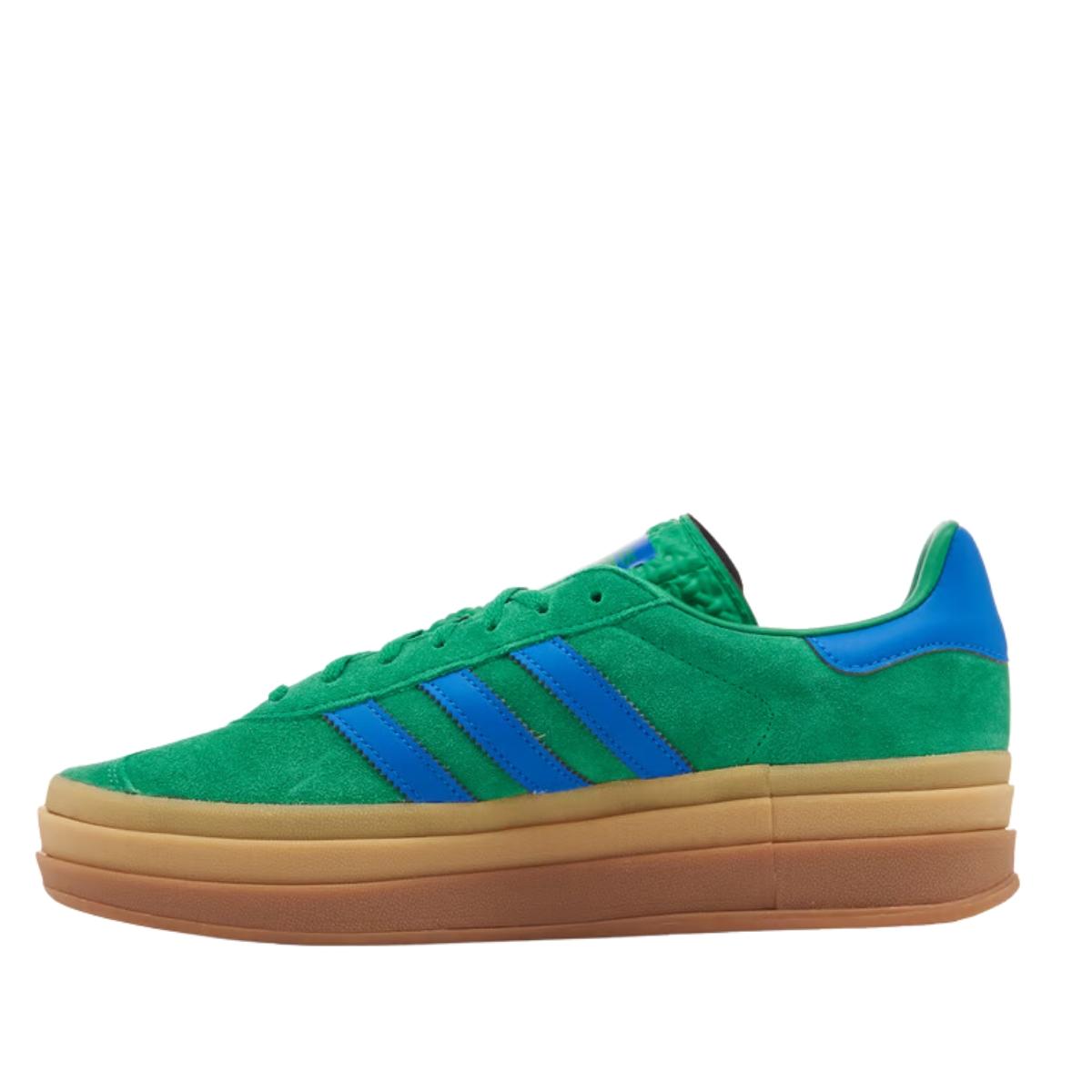 Giày adidas Gazelle Bold Green Blue Gum IE1370 phối màu xanh lá xanh dương đế gum