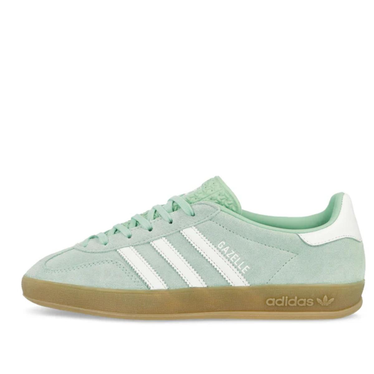 Giày adidas Gazelle Indoor Ash Green JS1396 phối màu xanh tro