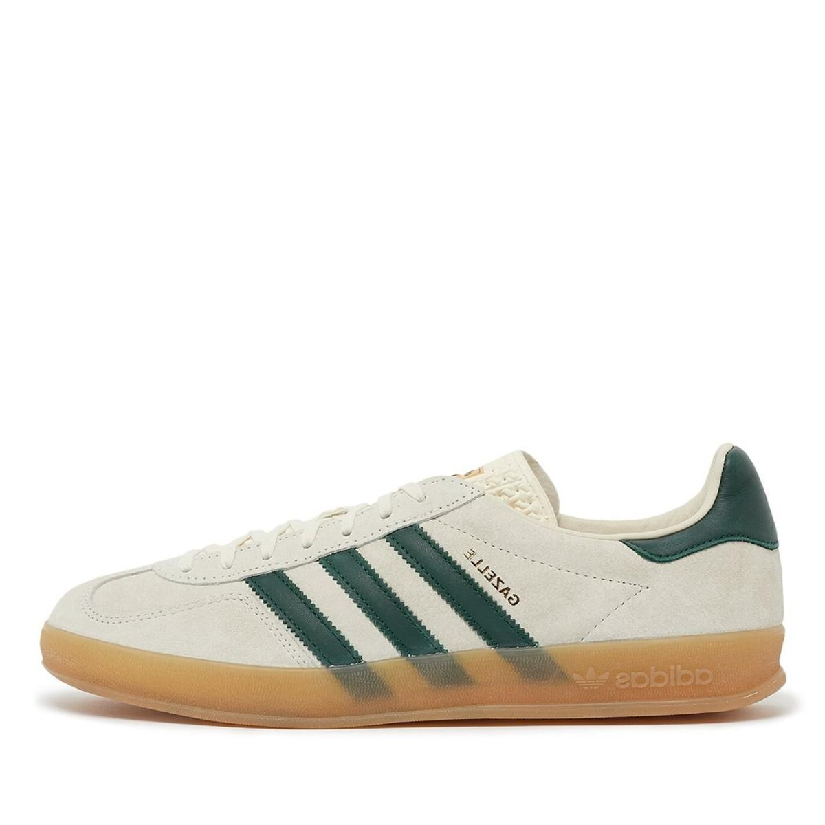 Giày adidas Gazelle Indoor Collegiate Green IH7502 phối màu xanh lá da lộn đế gum