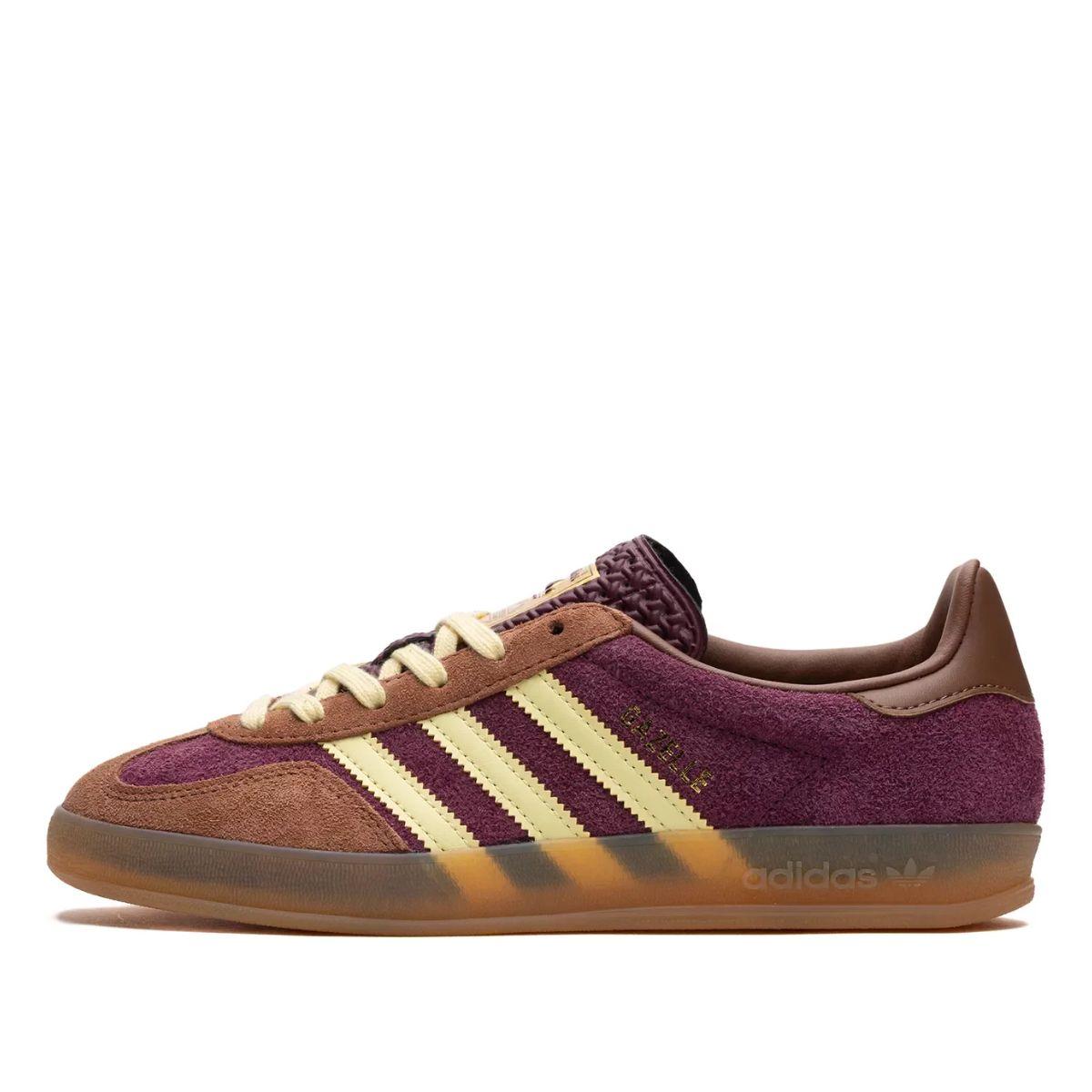 Giày adidas Gazelle Indoor Maroon Almost Yellow JI0324 màu đỏ maroon phối vàng