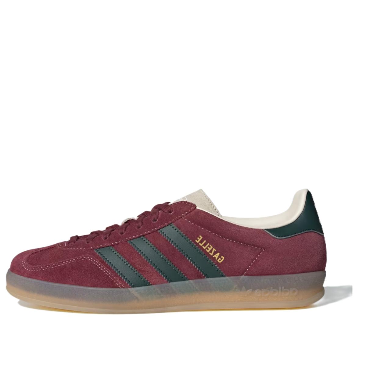Giày Adidas Gazelle Indoor Shadow Red Green JH5403 phối màu đỏ trầm