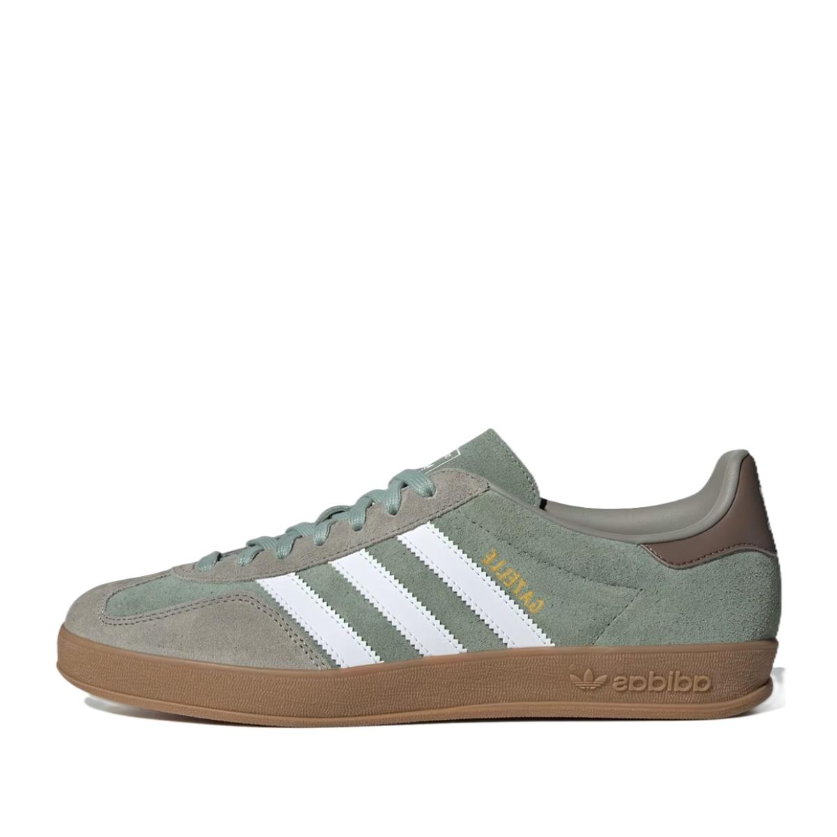 Giày Adidas Gazelle Indoor Silver Pebble Silver Green JI3526
