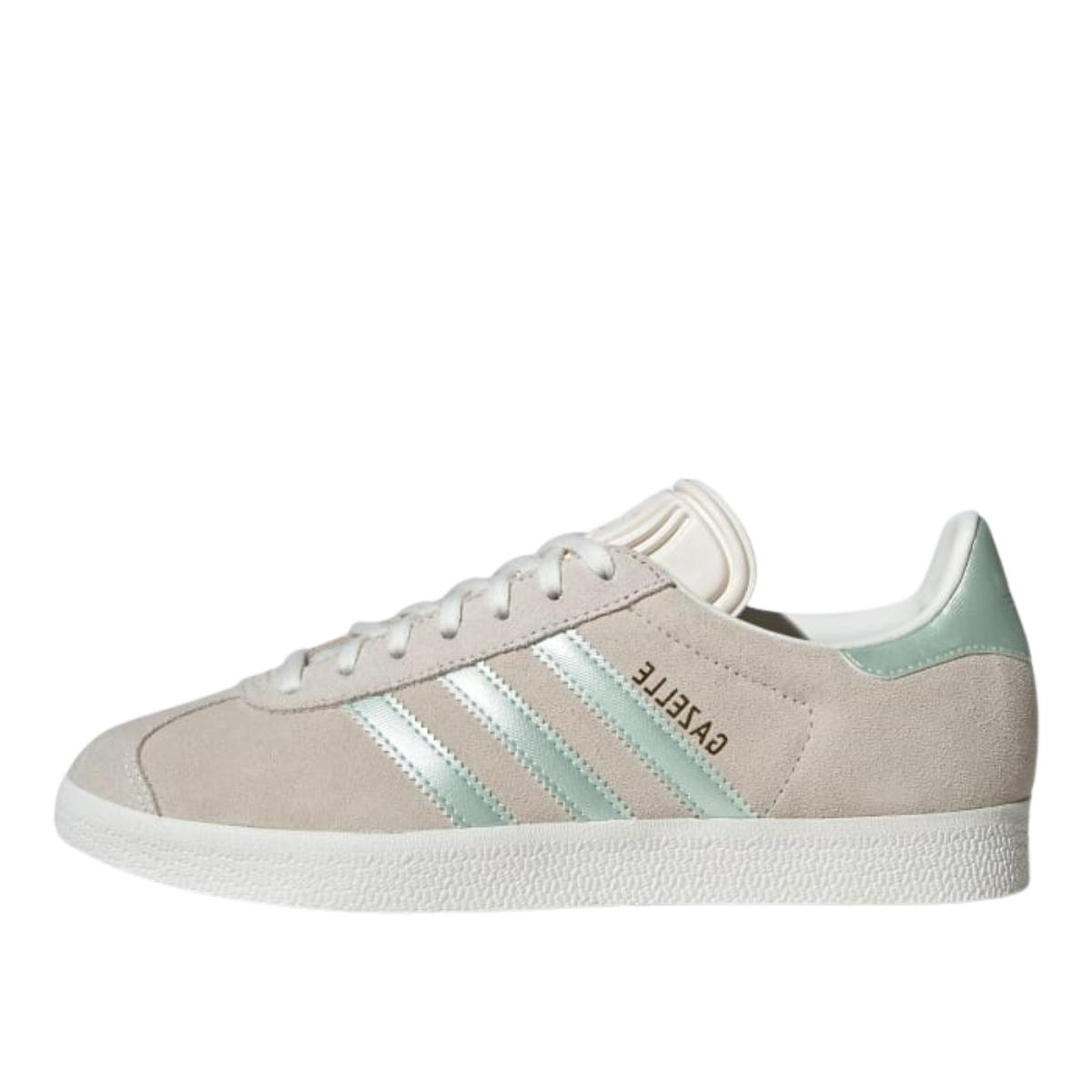 Giày adidas Gazelle Off White Linen Green Met IG4398
