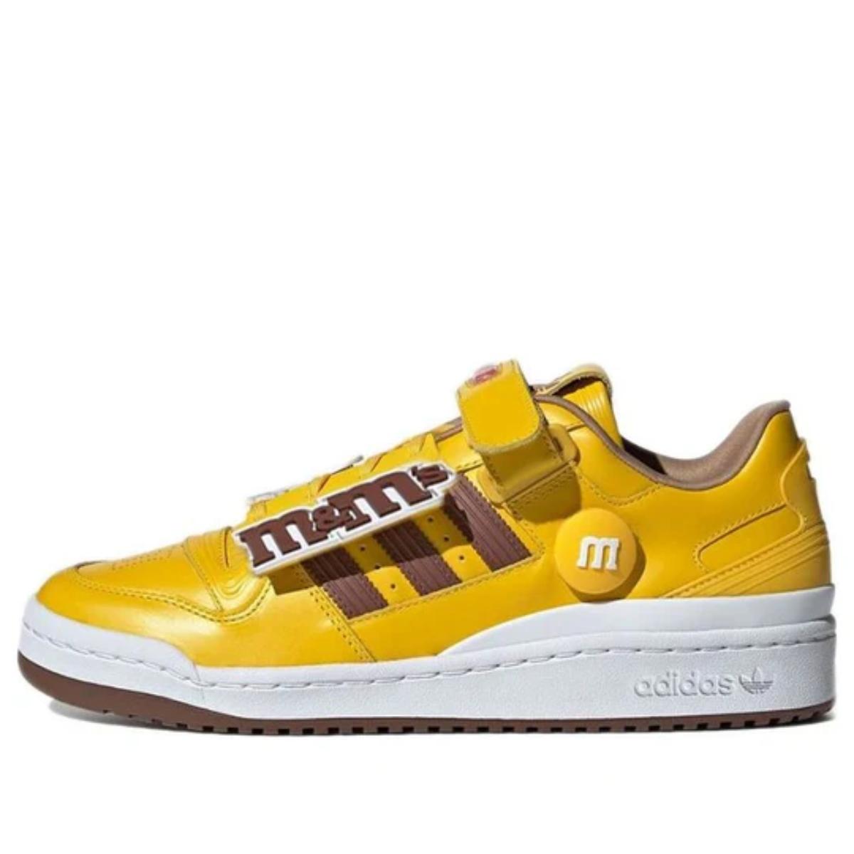 Giày adidas M&Ms x Forum 84 Low Peanut GY1179 phối màu nâu vàng