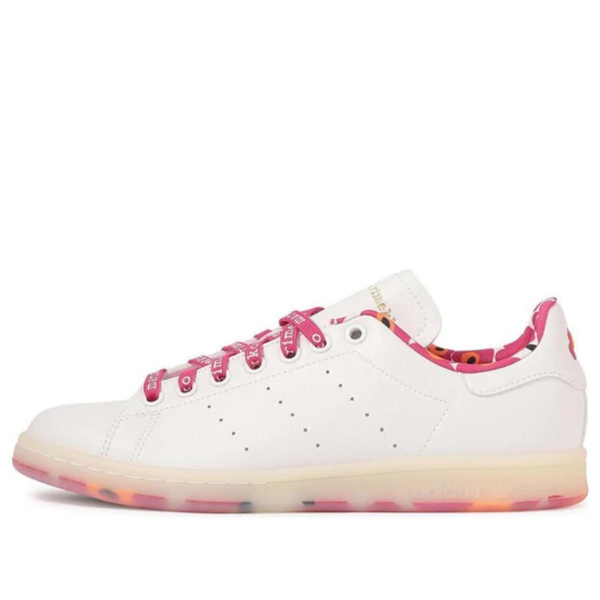 Giày adidas Marimekko x Stan Smith Unikko GX8841 họa tiết hoa đỏ hồng