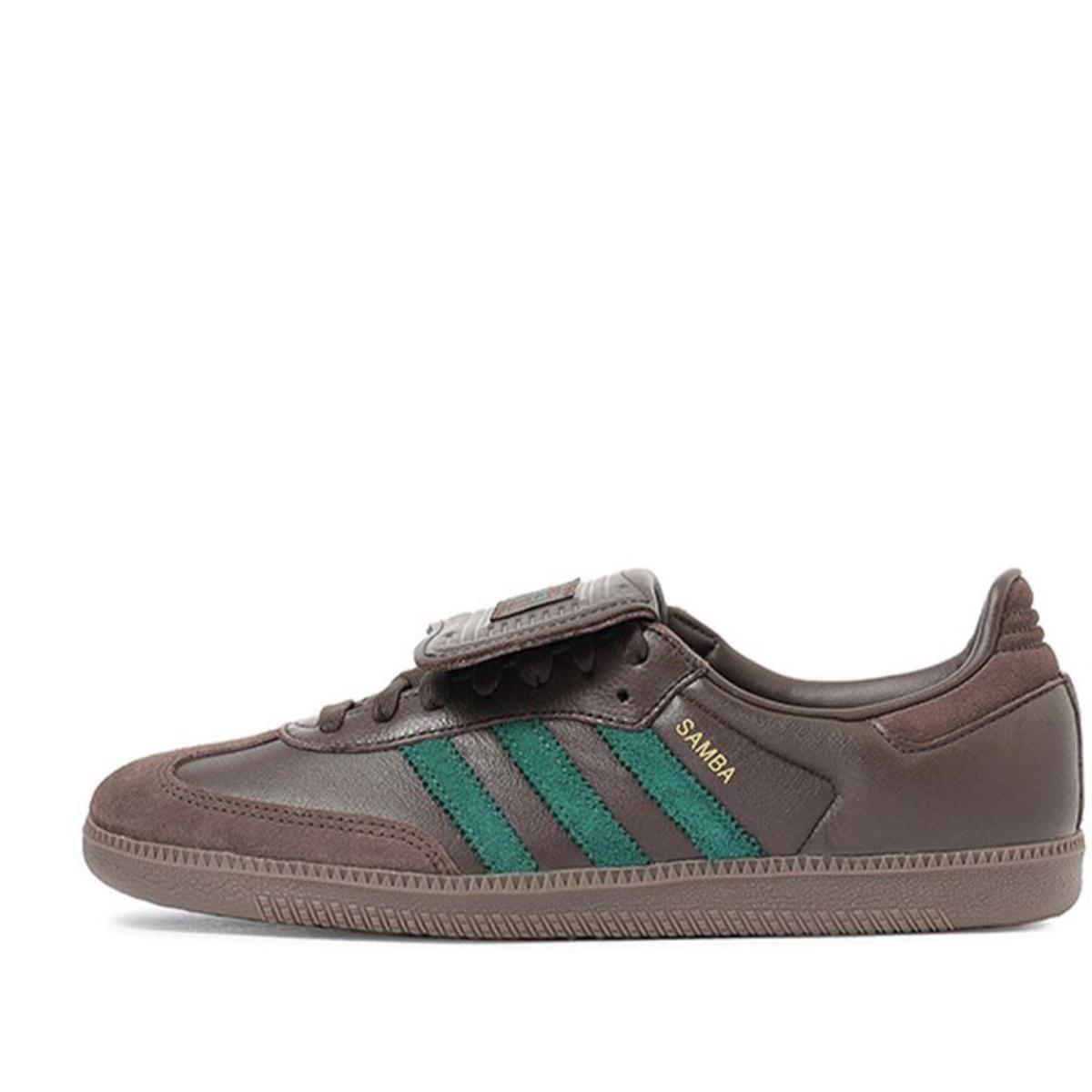 Giày adidas Originals Samba LT Dark Brown Green JS0603 phối nâu đậm xanh lá