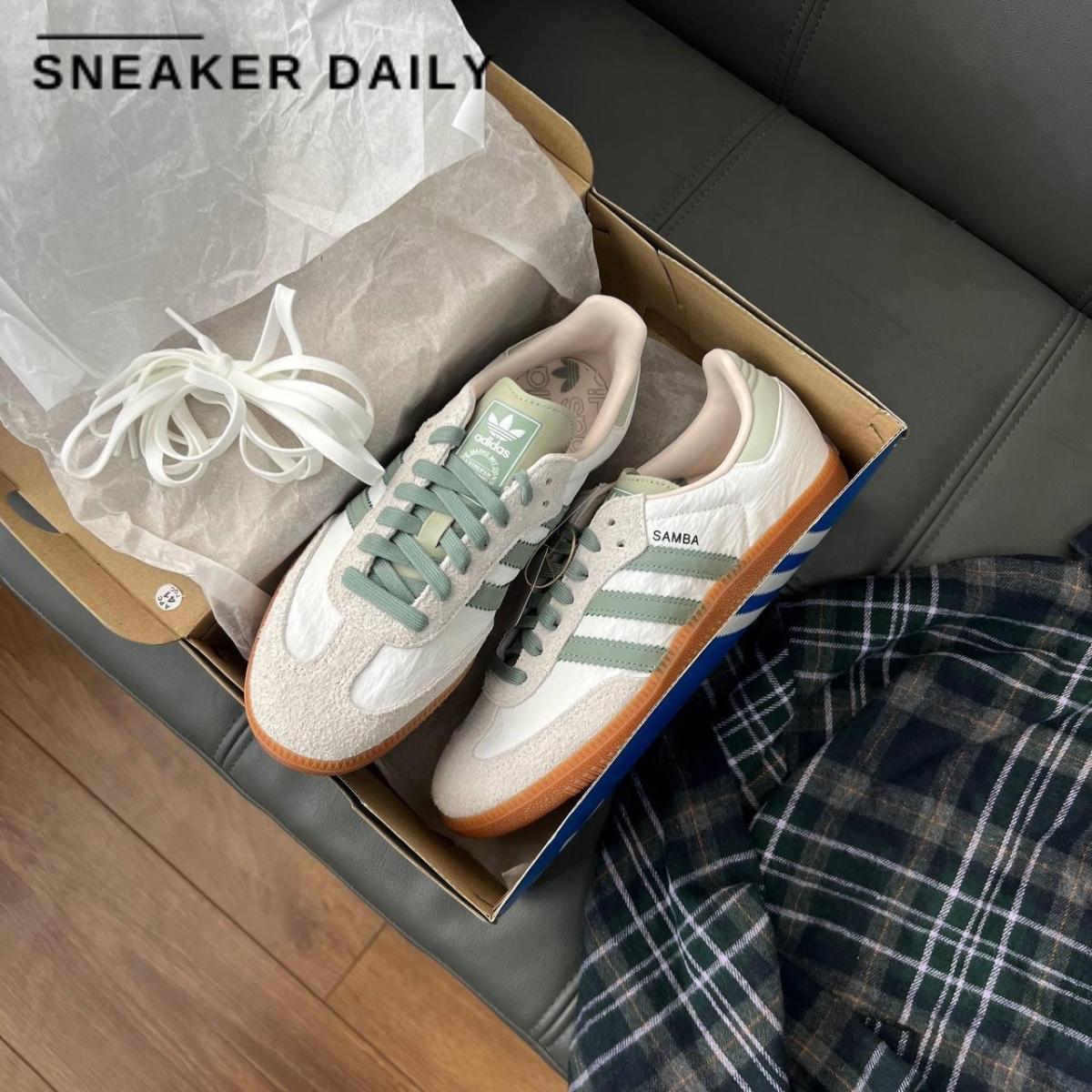 giay-adidas-samba-cloud-white-silver-green-wmns-id0492-13