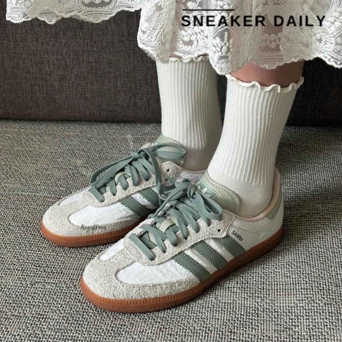 giay-adidas-samba-cloud-white-silver-green-wmns-id0492-14
