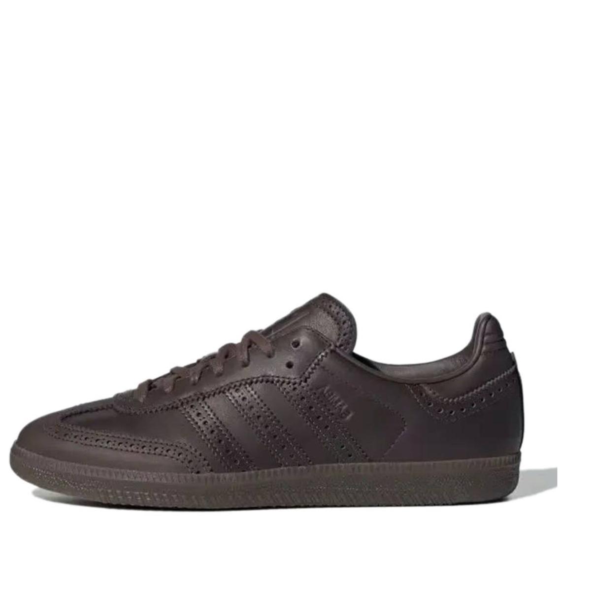 Giày adidas Samba OG Dark Brown Gum JI3231 màu nâu đậm với đế gum