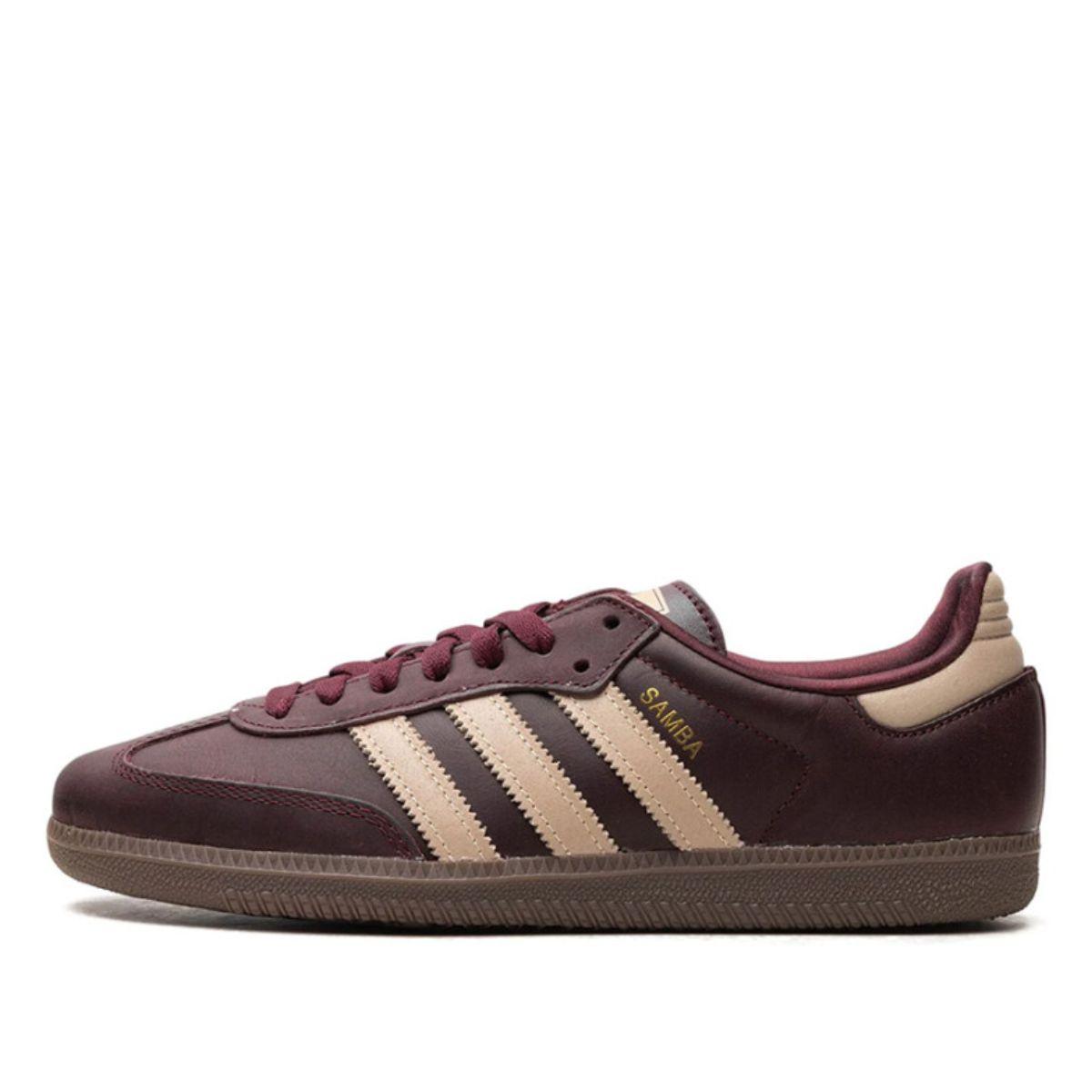 Giày adidas Samba OG Maroon Crystal Sand IF7004