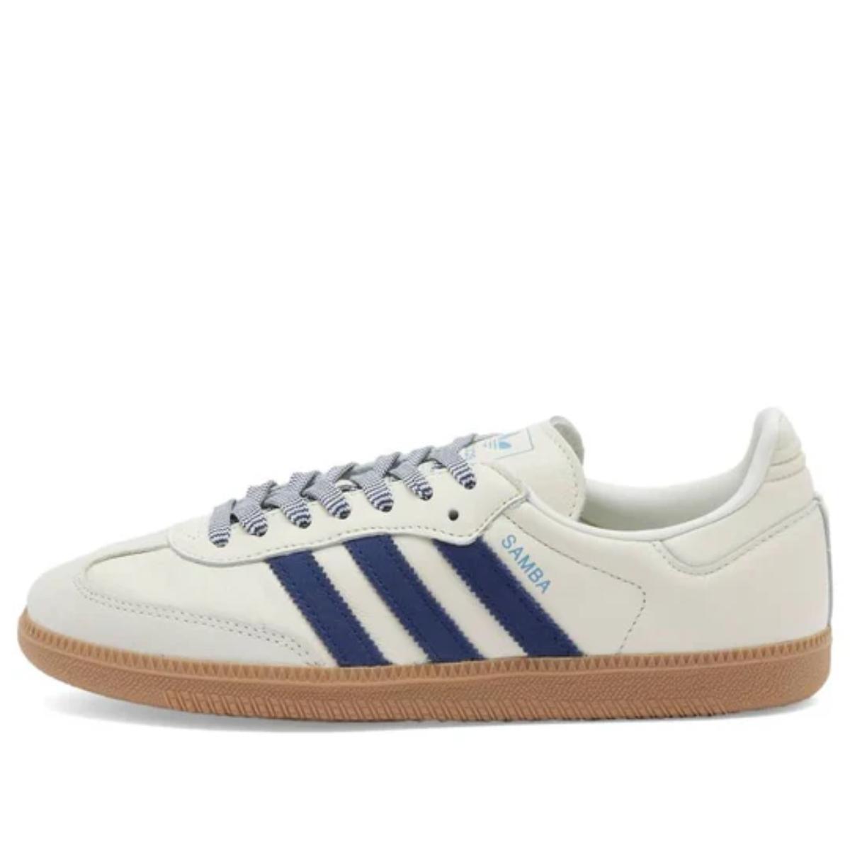 Giày adidas Samba OG Off White Dark Blue JI3907