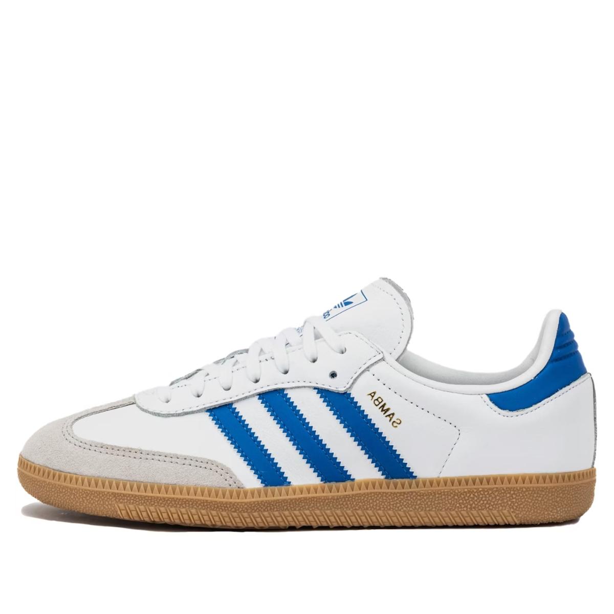 Giày Adidas Samba OG White Blue JP5482