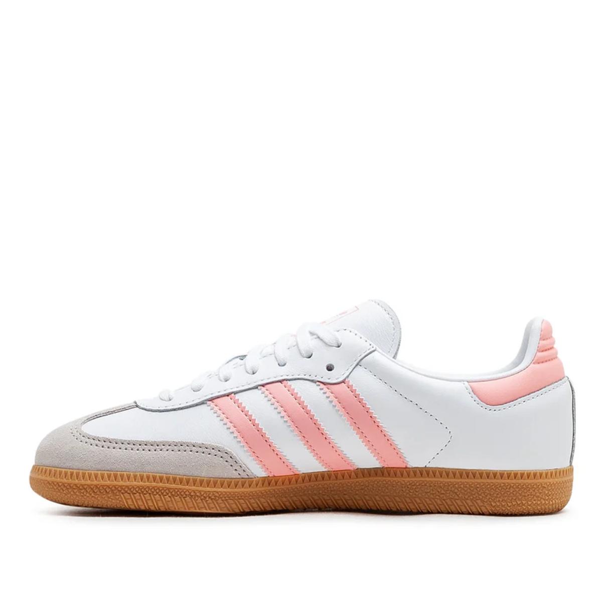 Giày adidas Samba OG White Coral Pink JP5480正面