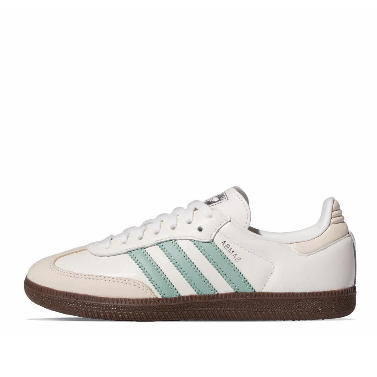 Giày Adidas Samba OG White Hazy Green Wmns IH2752