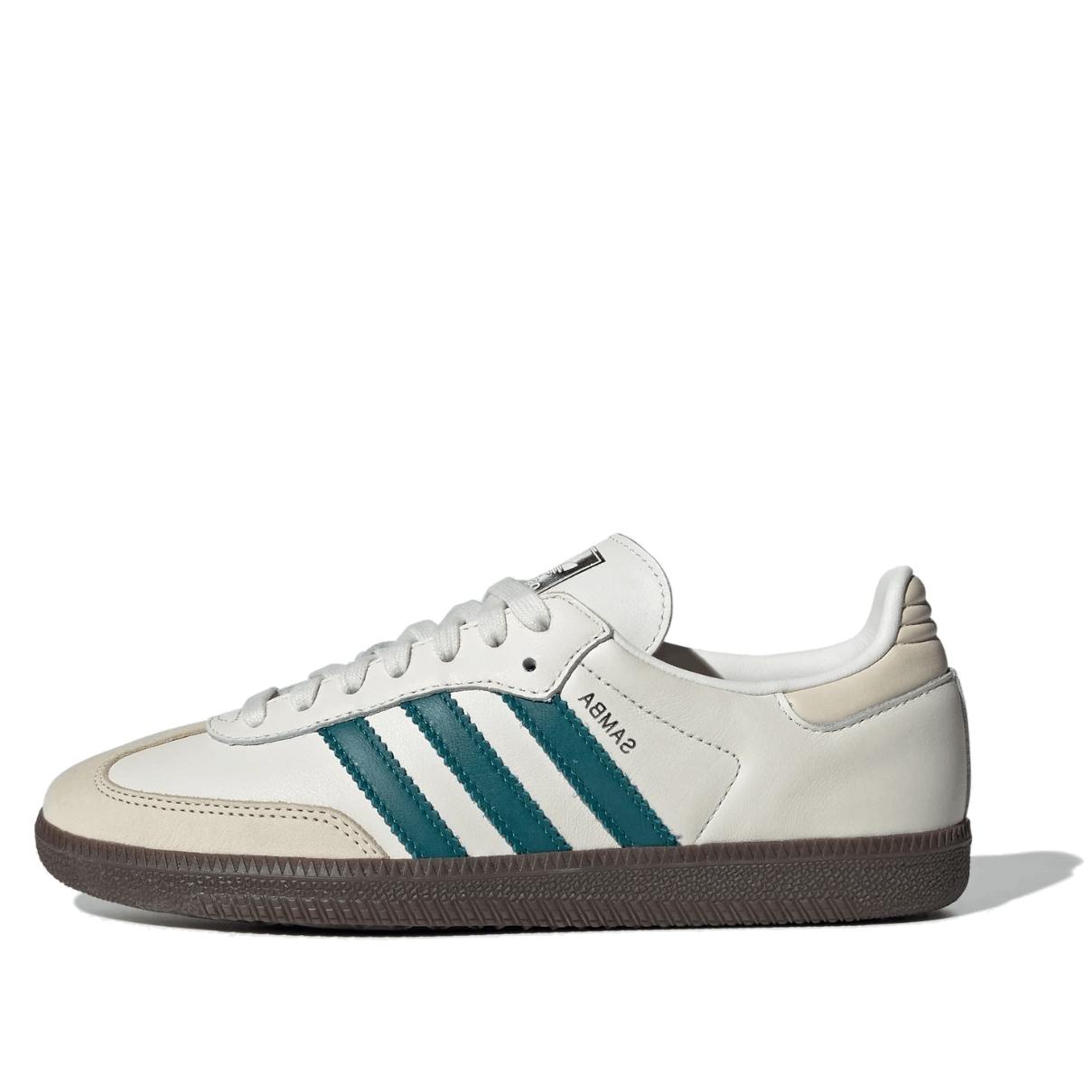 Giày Adidas Samba OG White Legacy Teal Wmns IG1963 phối màu trắng xanh teal