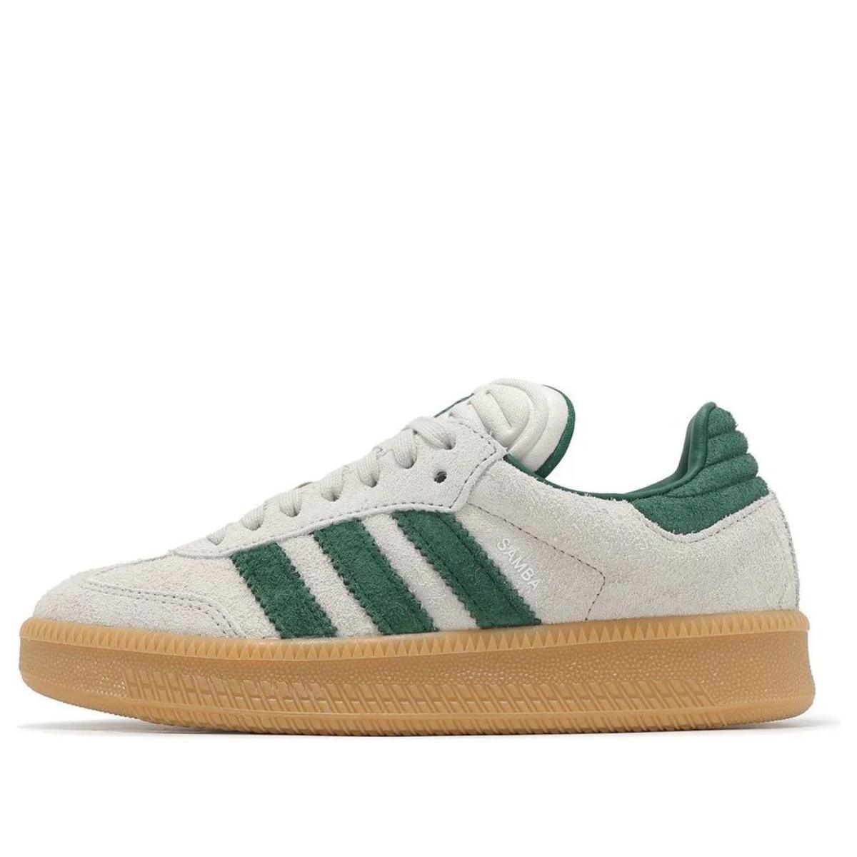 Giày adidas Samba XLG Putty Grey Collegiate Green JI3197 phối xám nhạt xanh đậm