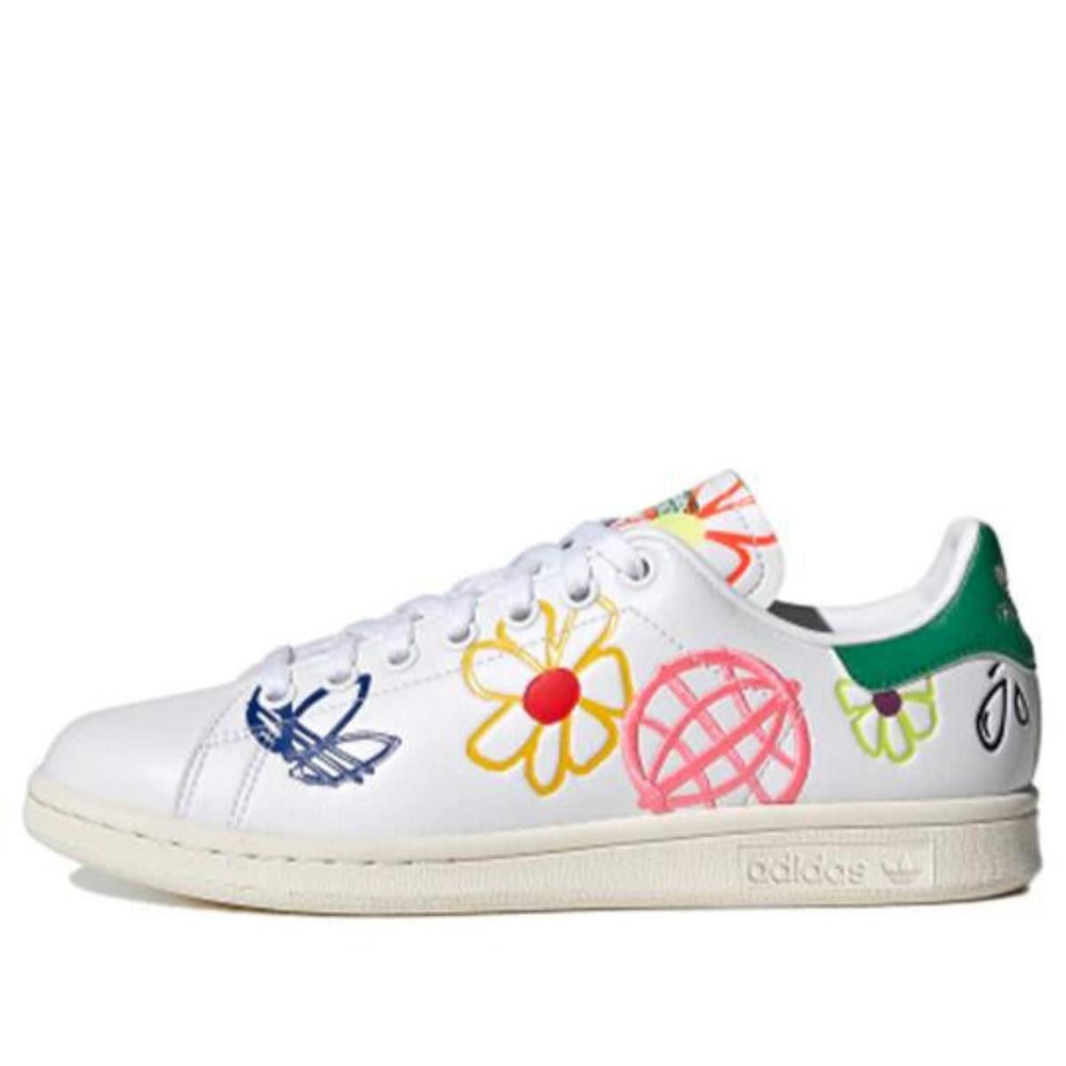 Giày adidas Stan Smith Large Doodles (WMNS) FX5653 họa tiết doodle nhiều màu