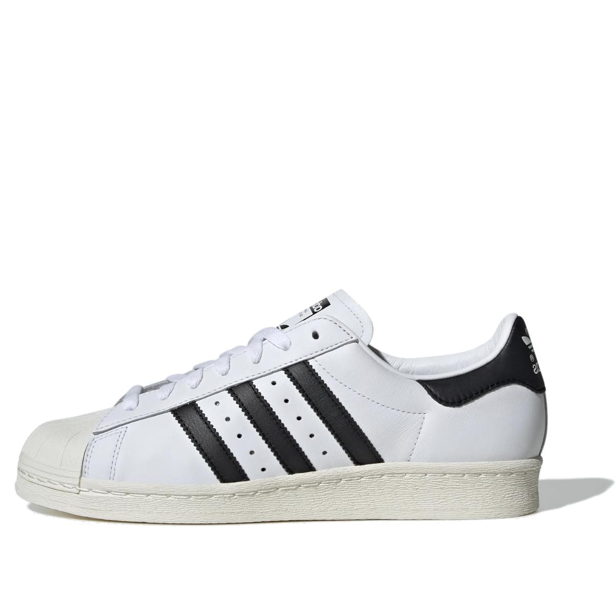 Giày adidas Superstar 82 White Black Beige JI2025 phối màu trắng đen be