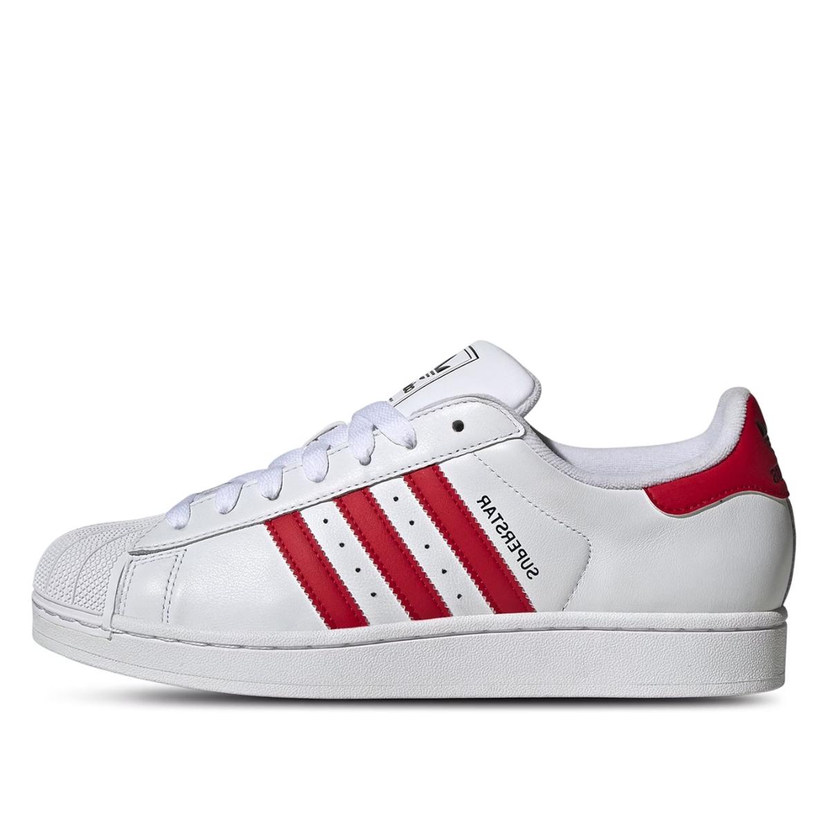 Giày adidas Superstar II Cloud White Better Scarlet JQ4728 phối trắng đỏ