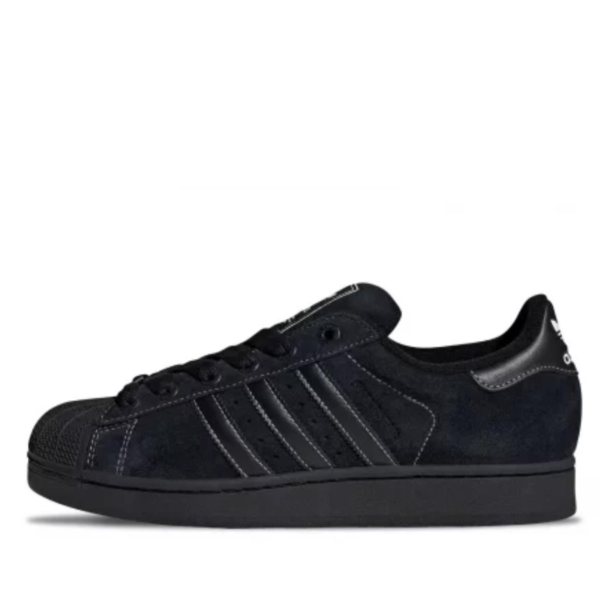 Giày adidas Superstar II Core Black JH5470 màu đen toàn bộ