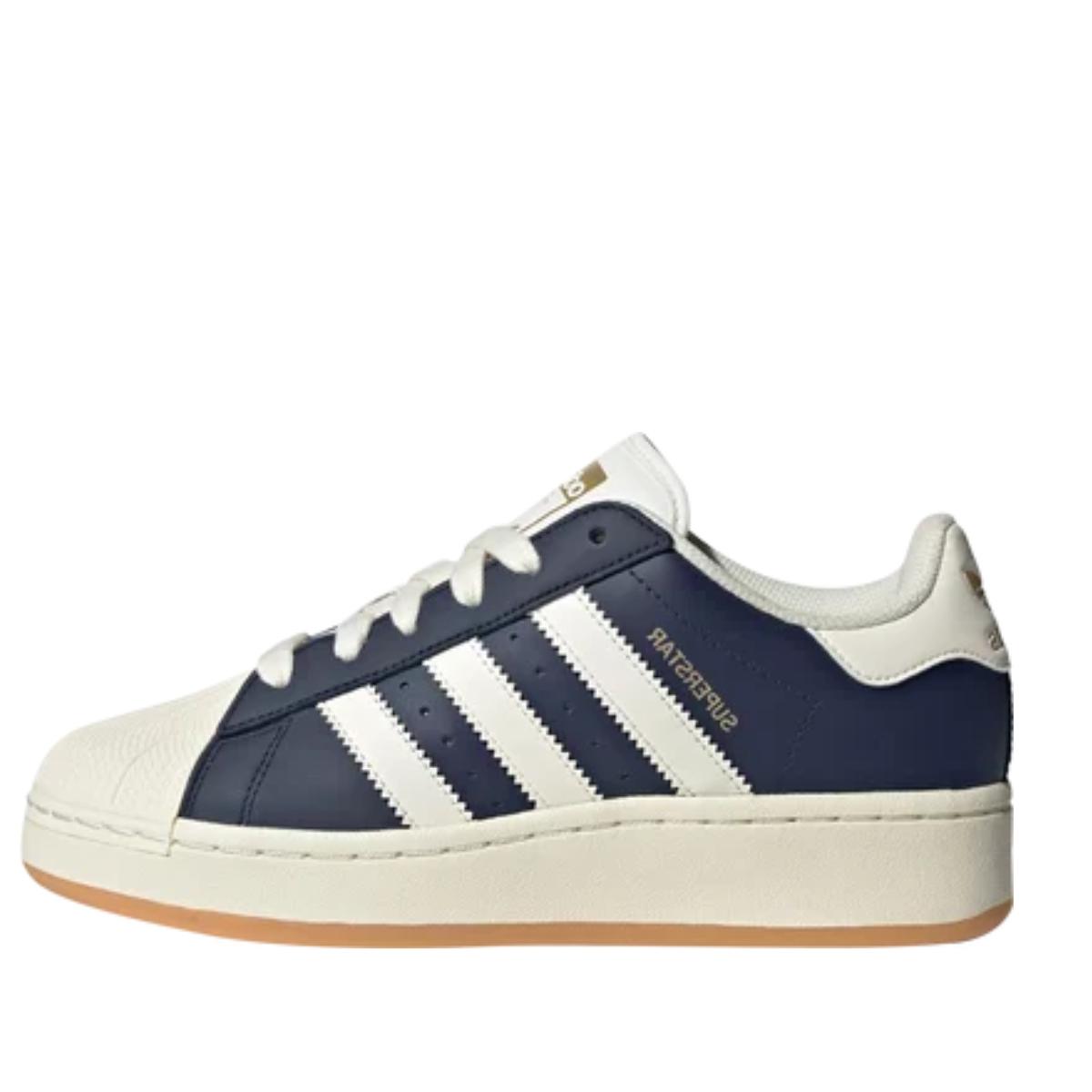 Giày Adidas Superstar XLG Night Indigo Cream White ID5699 phối màu xanh chàm và trắng kem