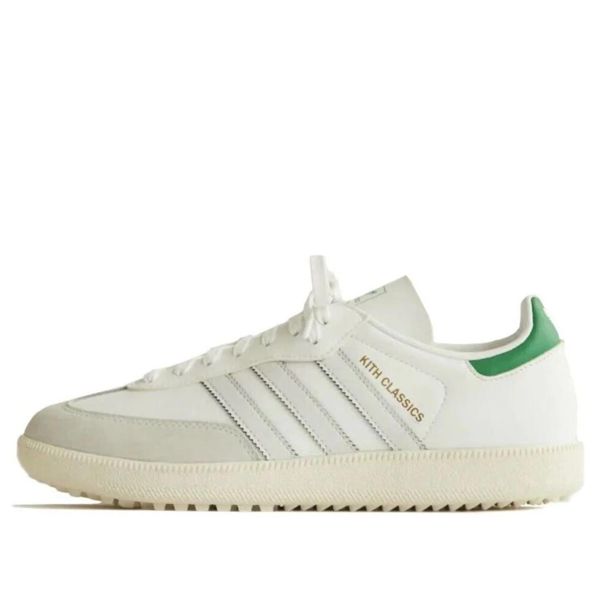 Giày adidas x Kith Samba Spikeless Golf White Green IG5711 màu trắng xanh