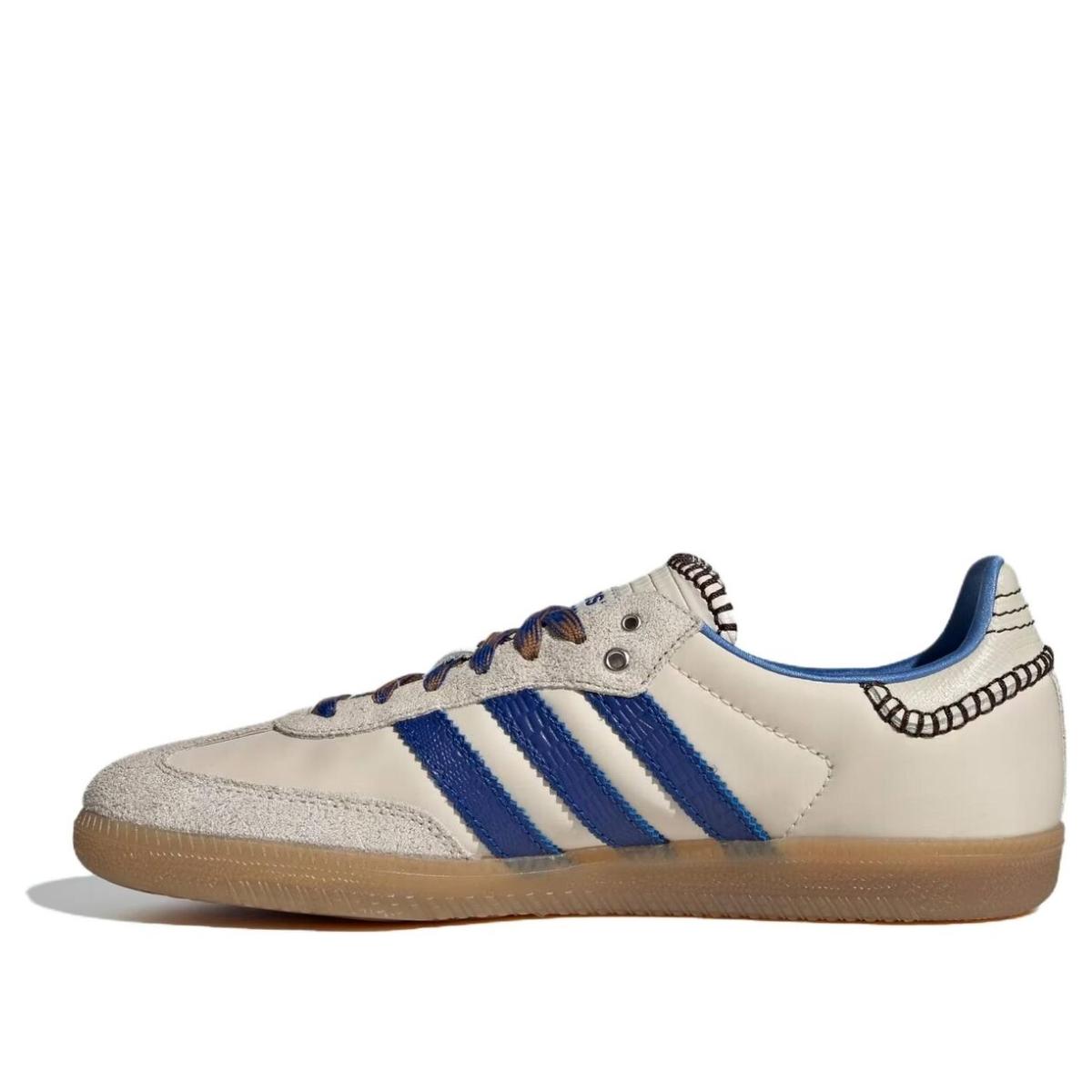 Giày adidas x Wales Bonner Samba Nylon Wonder Clay Royal Blue IH7756 phối màu đất nung xanh hoàng gia
