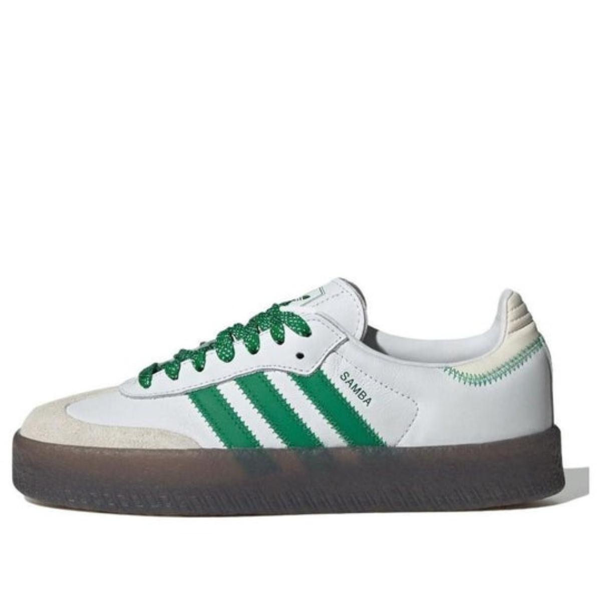 Giày (WMNS) adidas Sambae White Green Gum IE9105 màu trắng xanh lá đế gum